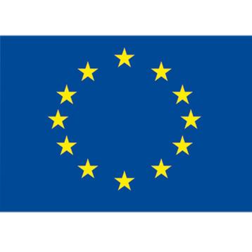 Europese Unie Vlag voor de Boot-50 x 75 cm