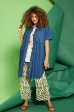 ZHENZI blouse Miah lang denimlook Maat:, Kleding | Dames, Blouses en Tunieken, Verzenden, Nieuw, Overige kleuren