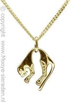 Gouden Panter middel ketting hanger, Sieraden, Tassen en Uiterlijk, Kettinghangers, Verzenden, Nieuw