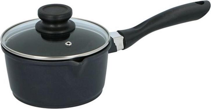 Alpina steelpan met deksel 16 cm, Huis en Inrichting, Keuken | Keukenbenodigdheden, Verzenden