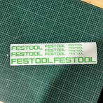 11x Festool Decal Stickerset, Hobby en Vrije tijd, Stickers en Plaatjes, Nieuw