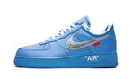 Nike Air Force 1 Low Off-White MCA University Blue - 38.5, Verzenden, Nieuw, Sneakers of Gympen, ["Nike","Off white","Nike Air Force","Nike Air"]