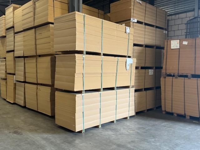 MDF platen ongegrond 8-10-12-14-16-18-25 mm, Doe-het-zelf en Verbouw, Platen en Panelen, Nieuw, Ophalen