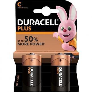 C LR14 batterij - Duracell - 2 stuks (Alkaline, 1.5 V), Doe-het-zelf en Verbouw, Gereedschap | Machine-onderdelen en Toebehoren