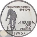 Aruba. 25 Florin 1995 Olympische Spelen met en zonder, Postzegels en Munten, Munten | Nederland