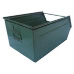 Magazijnbak, Opbergbak, Industrieel,IJzer, Metaal, Mintgroen, Huis en Inrichting, Woonaccessoires | Kisten, Minder dan 50 cm, Gebruikt