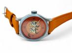 Veiling - TinTin Verzamelaar Horloge | Oranje Lederen Band