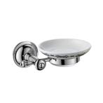 Zeephouder Sapho Astor Hangend 15.3x5.8 cm Chroom / Wit, Ophalen of Verzenden, Nieuw