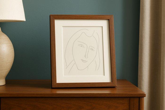 Henri Matisse (1869-1954) - Tete de femme, Antiek en Kunst, Kunst | Designobjecten