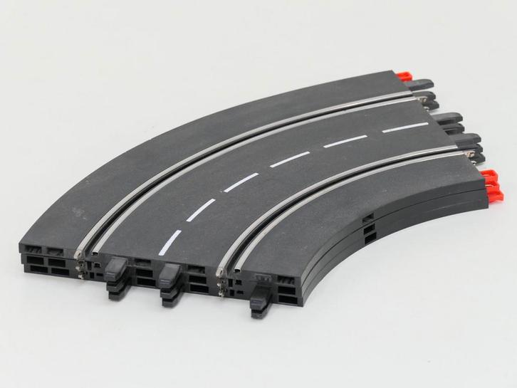 Schaal 1:24 Carrera 20020571 bocht 1/60° (3) #8799, Kinderen en Baby's, Speelgoed | Racebanen, Gebruikt, Carrera, Ophalen of Verzenden