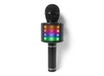 BRAINZ LED Karaoke Microfoon - Draadloos - Bluetooth - Zwart, Audio, Tv en Foto, Karaoke-apparatuur, Nieuw, Verzenden