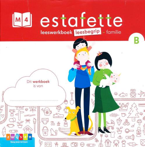 Estafette versie 3 leeswerkboek Leesbegrip B M4 (per stuk), Boeken, Schoolboeken, Nieuw, Verzenden
