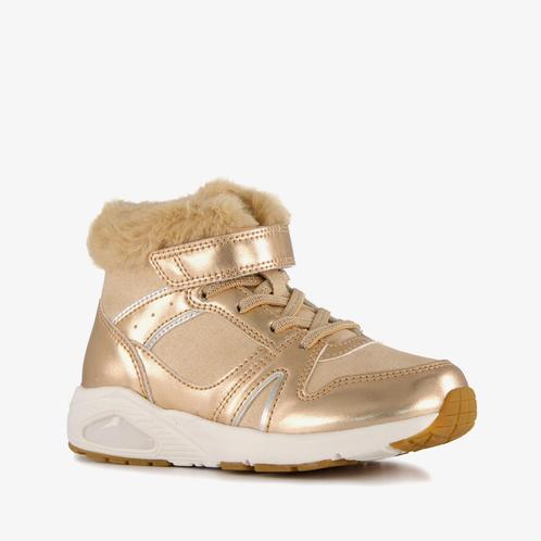 Blue Box gevoerde hoge meisjes sneakers goud maat 35, Kleding | Heren, Schoenen, Nieuw, Verzenden