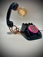 Tafellamp - Plastic, Koper, Metaal - Discofoon uit de jaren, Antiek en Kunst