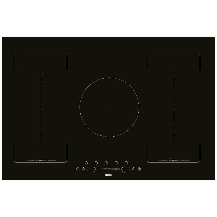 Flex Inductie Kookplaat | 5 Zones | 80 cm | KR98FI2TS, Witgoed en Apparatuur, Kookplaten, Inbouw, 5 kookzones of meer, Nieuw, Inductie