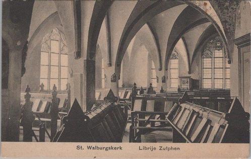 ZUTPHEN - St. Walburgskerk Librije Zutphen, Verzamelen, Ansichtkaarten | Nederland, Verzenden