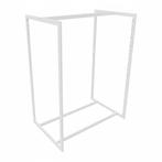 Italiaanse design middenunits suspance van wit staal