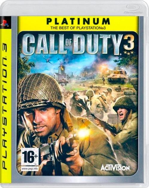 Call of Duty 3 (Platinum) [PS3], Spelcomputers en Games, Games | Sony PlayStation 3, Ophalen of Verzenden