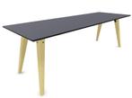 Cube Design Spider tafel, 160-300x90cm, houten onderstel, Overige plaatsen, Ophalen of Verzenden, Nieuw in verpakking, Stoel