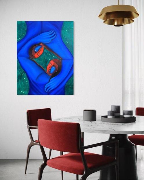 Sad monsters club / Jade Mouge - La Sieste, Antiek en Kunst, Kunst | Schilderijen | Modern