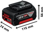 Bosch Professional Accu - GBA 18V 4.0 Ah, Verzenden, Zo goed als nieuw