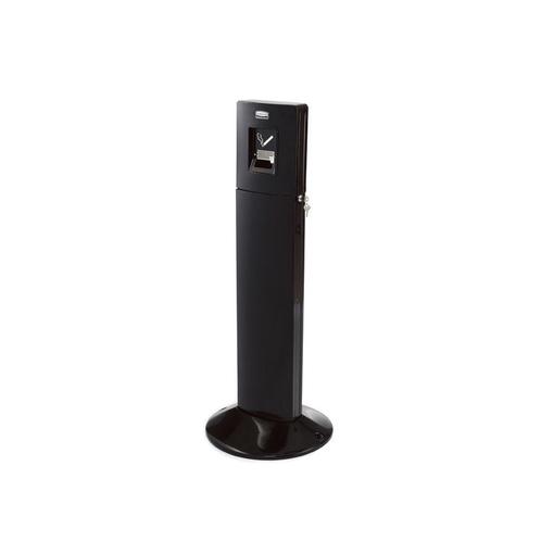 Rubbermaid Staande asbak Metropolitan - zwart, Huis en Inrichting, Woonaccessoires | Prullenbakken, Nieuw, Verzenden