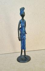 Abdoulaye Derme - Beeld, Moeder met kind - 26 cm - Legering