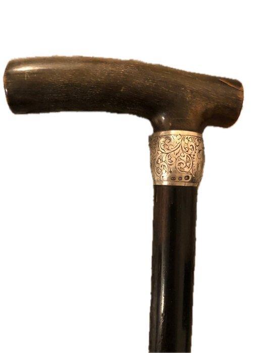 Wandelstok - .925 zilver, Antiek en Kunst, Antiek | Overige Antiek