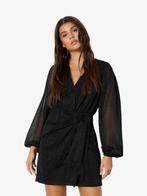 -20% Refined Department  Refined Department Dames jurk wrap, Verzenden, Nieuw, Zwart