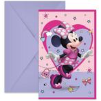 Uitnodigingen Minnie Mouse FSC (6st), Kleding | Dames, Ophalen of Verzenden, Nieuw
