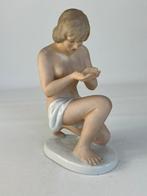 Wallendorf - sculptuur, Mujer semidesnuda - 22.5 cm -