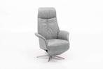 Relaxfauteuil Delfgauw - relaxfauteuils - Zilver, Nieuw, Stof