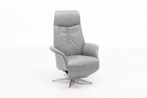Relaxfauteuil Delfgauw - relaxfauteuils - Zilver, Huis en Inrichting, Stoelen, Nieuw, Stof