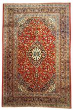 Groot Perzisch tapijt Keshan 365x240 wollen vloerkleed iran, Groot Perzisch tapijt kasshan wollen vloerkleed handgeknoopt, 200 cm of meer