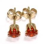 Zonder Minimumprijs - Oorbellen - 14 karaat Geel goud -, Sieraden, Tassen en Uiterlijk, Oorbellen, Nieuw