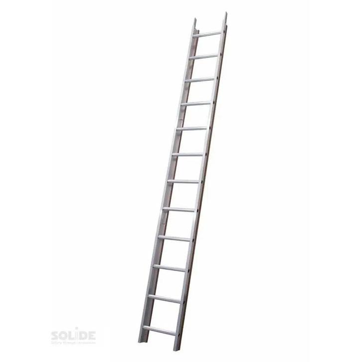 Solide dakladder 3 mtr DL12, Doe-het-zelf en Verbouw, Ladders en Trappen, Ladder, Nieuw, Verzenden