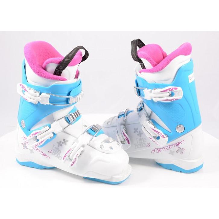 33 34 35 36 kinder skischoenen NORDICA LITTLE BELLE 3, ratch, Sport en Fitness, Skiën en Langlaufen, Skiën, Schoenen, Gebruikt