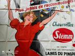 René Gruau - René Gruau Chausettes Stemm 1953 - jaren 1950