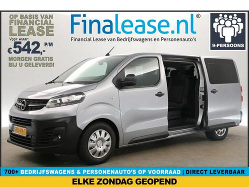 Opel Vivaro Combi 2.0 CDTI L3H1 145PK AUT 9 Pers €542pm, Auto's, Bestelauto's, Lease, Automaat, Diesel, Opel, Zilver of Grijs