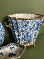 G&C Interiors - Vaas (3) - Porselein, Brons - Set