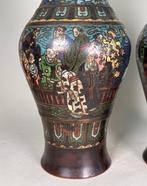 Vaas - Brons - Japan - Meiji periode (1868-1912), Antiek en Kunst