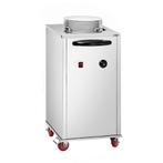 GGM Gastro | Bordenwarmer - verwarmd - met rollen - 40 |, Verzenden, Nieuw, Effen, Bord(en)