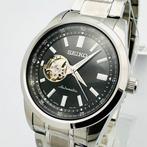 Seiko - Automatic Open Heart Black Dial - New - Zonder