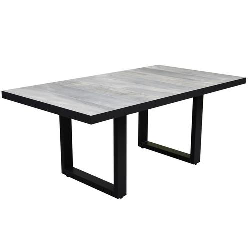 Dallas lounge-diningtafel  160x90xH65 cm antraciet, Tuin en Terras, Tuintafels, Nieuw, Ophalen of Verzenden