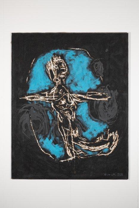 Hans Peter Adamski (1947) - Untitled, Antiek en Kunst, Kunst | Schilderijen | Modern