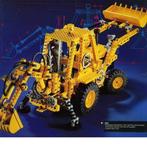 Lego Set - 8862 - Technic - Backhoe Loader, Nieuw