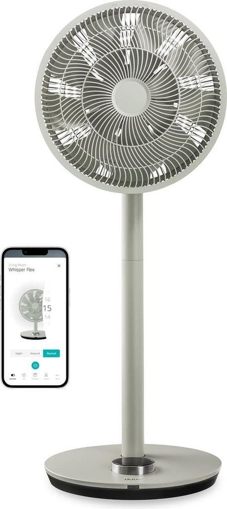 Duux Whisper Flex - Smart Statiefventilator - Staande, Witgoed en Apparatuur, Ventilatoren, Zo goed als nieuw, Ophalen of Verzenden