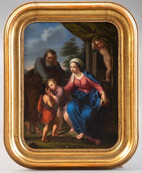 Johann Ludwig Rudolf Durheim (1811-1895) - Heilige Familie -, Antiek en Kunst, Kunst | Schilderijen | Klassiek