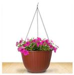 Gerimport Hangbloempot 30 x 16 Cm Terracotta (Plantenbakken), Tuin en Terras, Verzenden, Nieuw