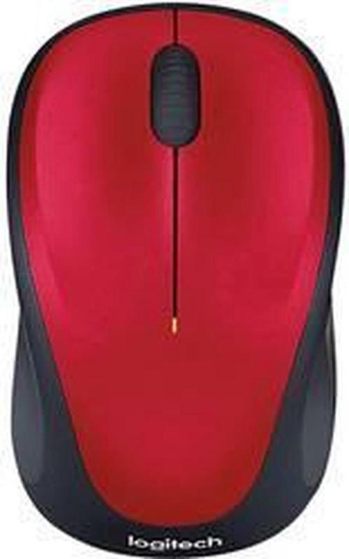 Logitech M235 - Draadloze Muis - Rood, Computers en Software, Muizen, Verzenden